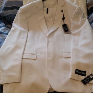 White 2 piece suit